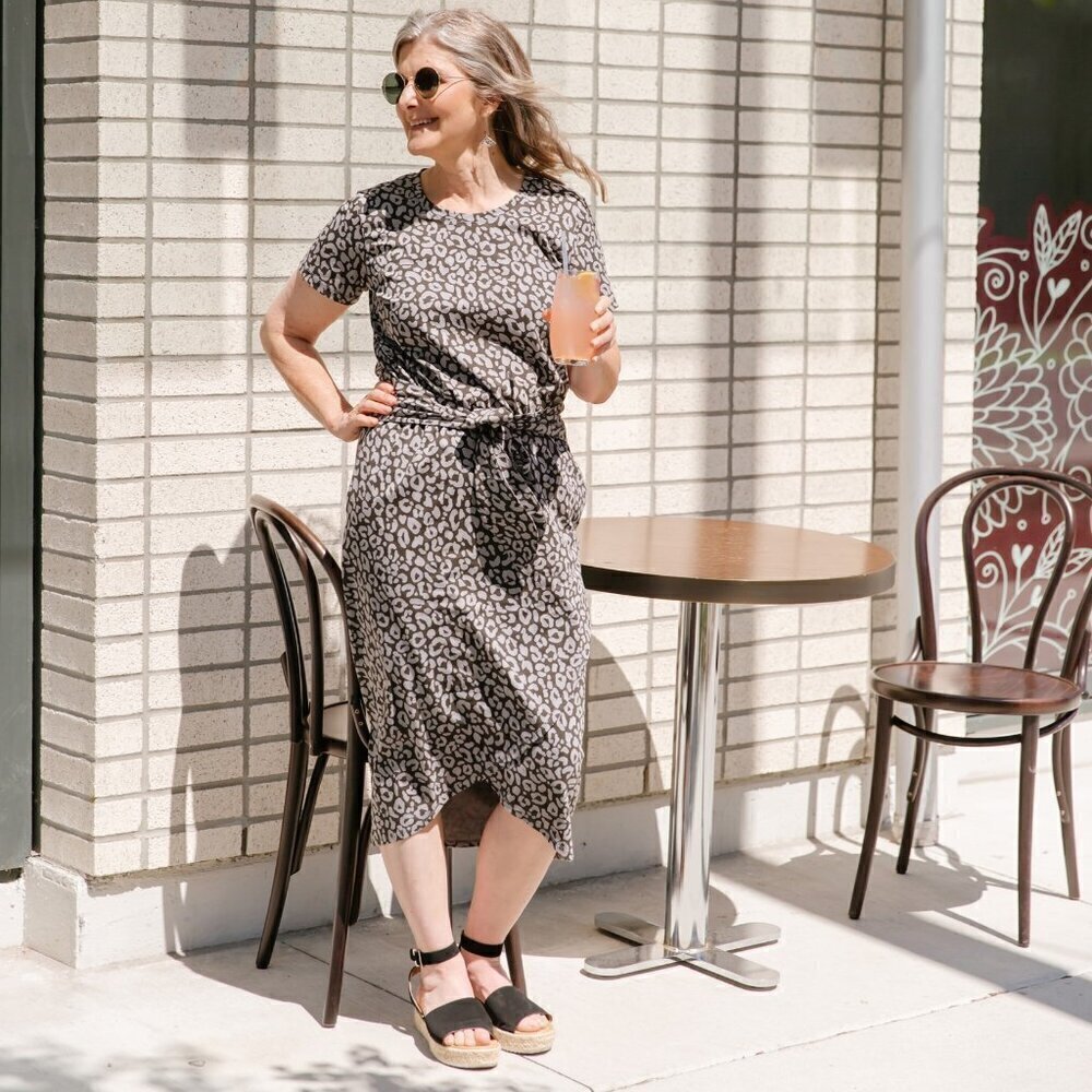Smash and Tess Rebecca Wrap Dress Sz S